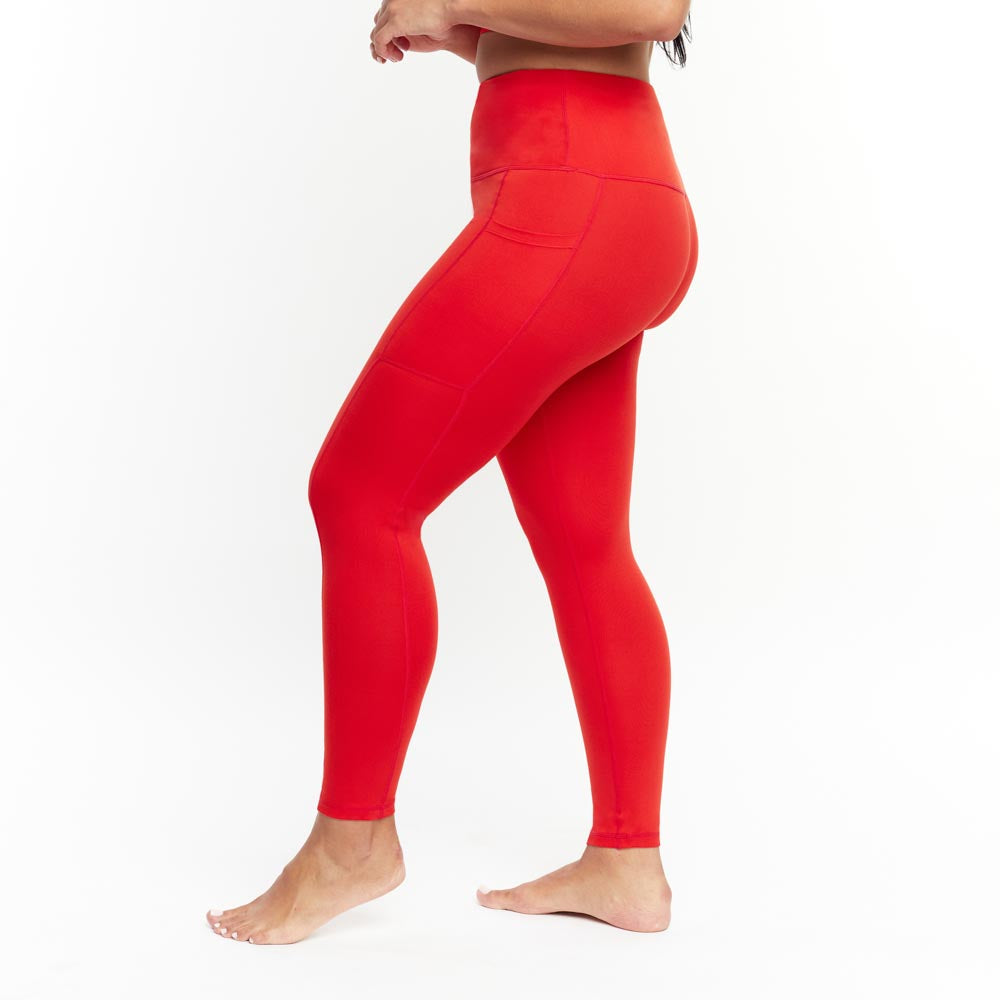 NowSunday Ultrasoft Legging - red
